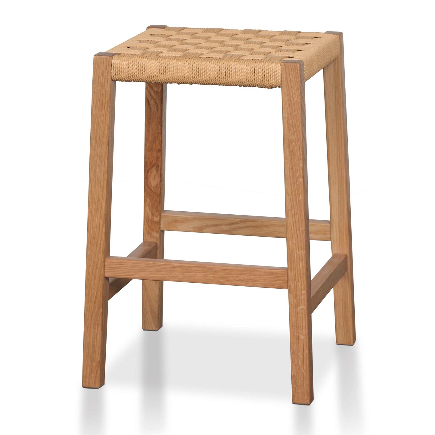 CBS8214 OW 65CM RATTAN BAR STOOL NATURAL