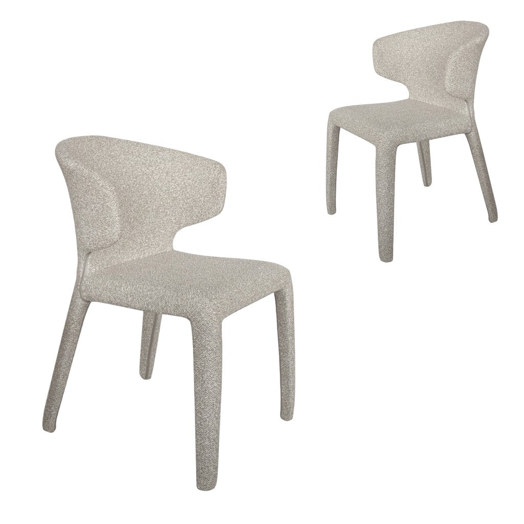 CDC8600 FHX2 DINING CHAIR CLAY GREY (SET OF 2)
