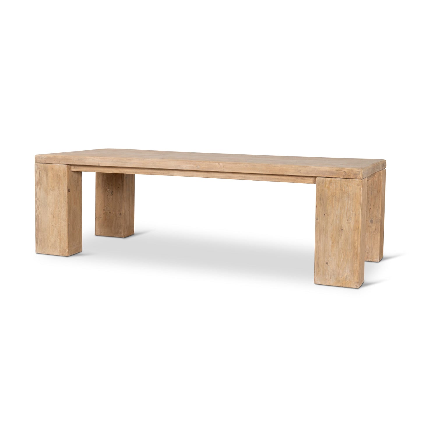 CDT8651 NA 3M ELM DINING TABLE NATURAL