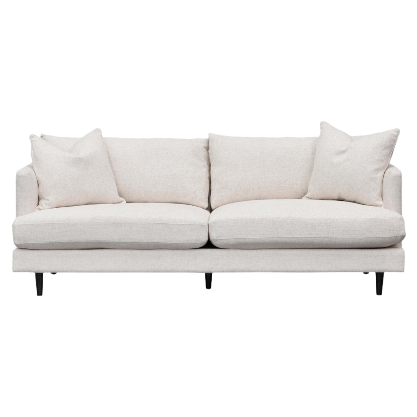 SILVER RUST 3 SEATER SOFA