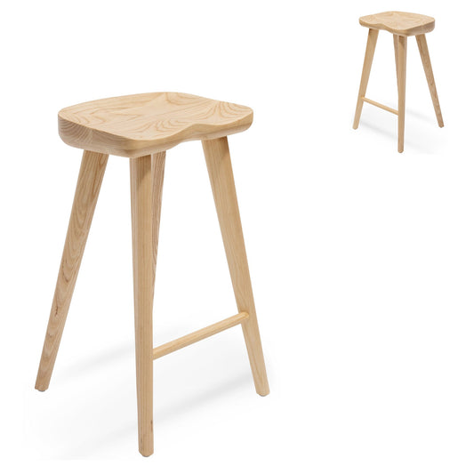 CBS2099 SU BAR STOOL NATURAL (SET OF 2)
