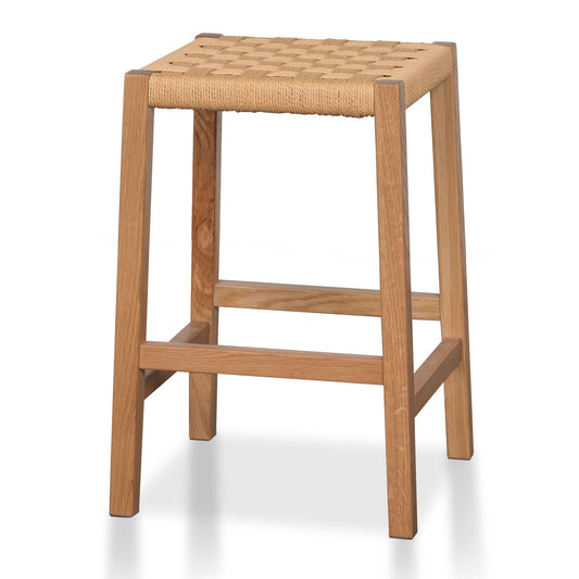 CBS8214 OW 65CM RATTAN BAR STOOL NATURAL