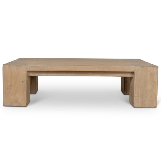 NATURAL ELM COFFEE TABLE
