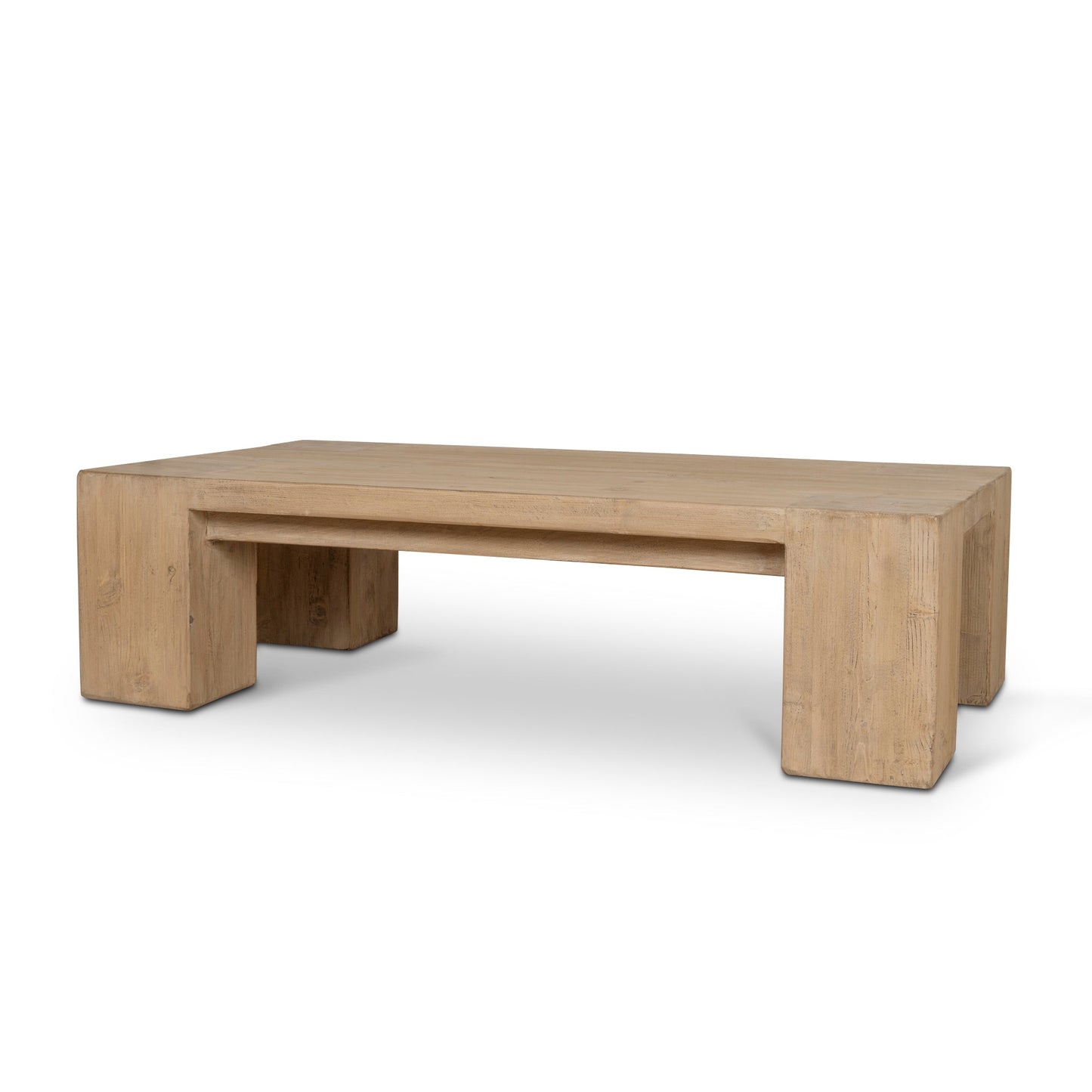 NATURAL ELM COFFEE TABLE