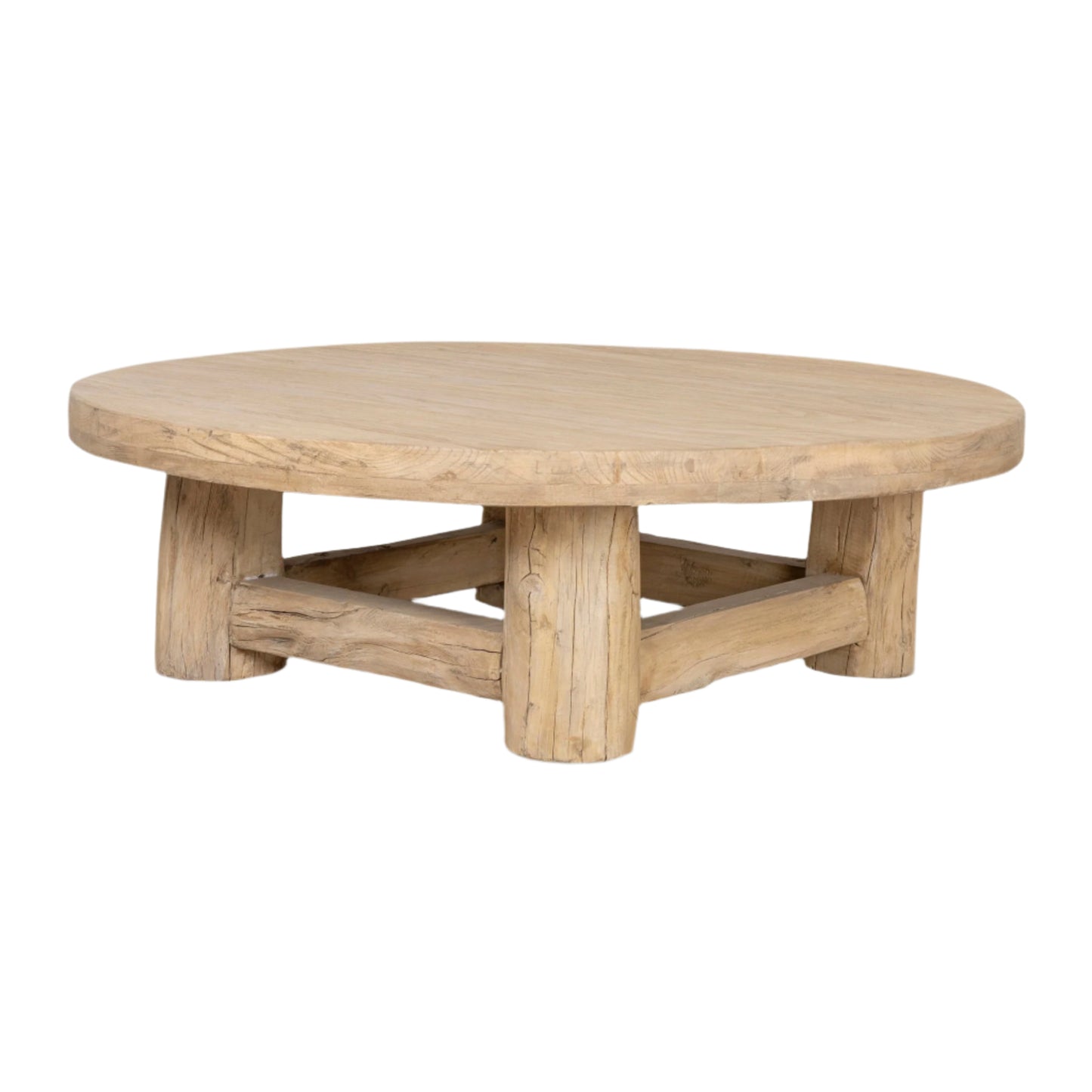 NATURAL ELM COFFEE TABLE