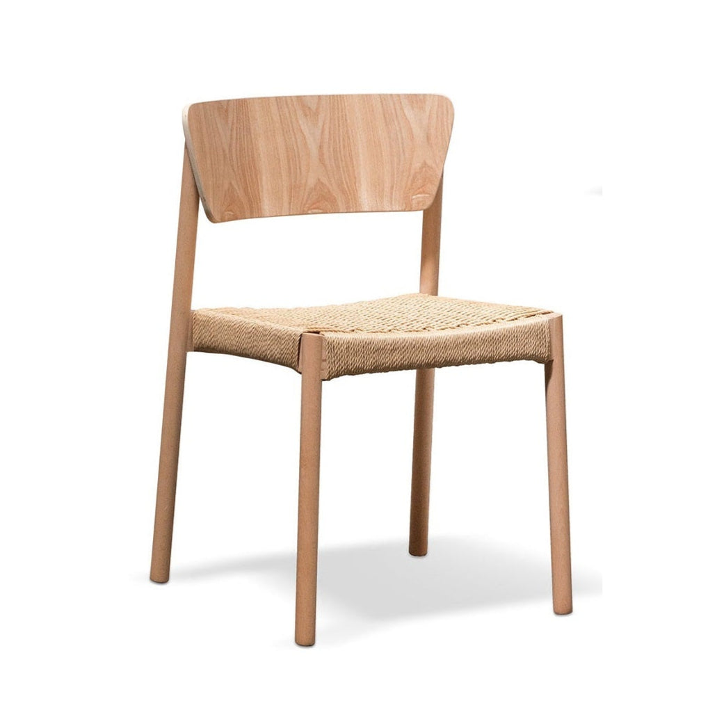CDC6803 SD ROPE SEAT DINING CHAIR NATURAL (SET OF 2)
