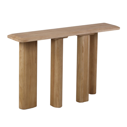 CDT8299 NI 1.6M WOODEN CONSOLE TABLE NATURAL