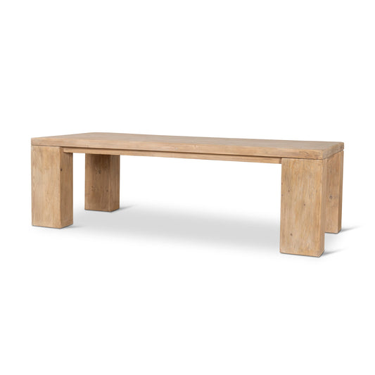 CDT8651 NA 3M ELM DINING TABLE NATURAL