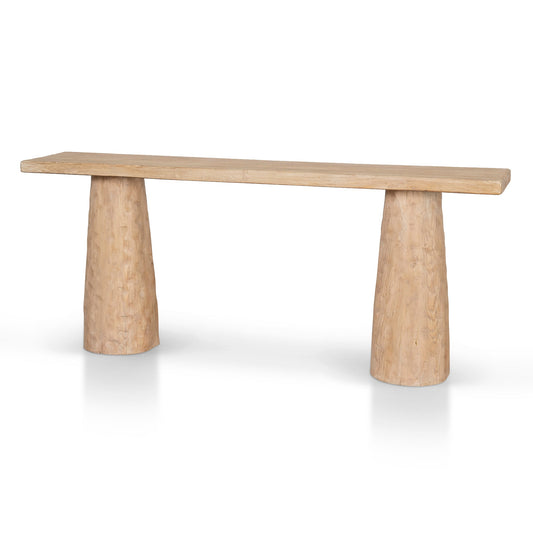 CDT8654 NA 1.83M ELM CONSOLE TABLE NATURAL