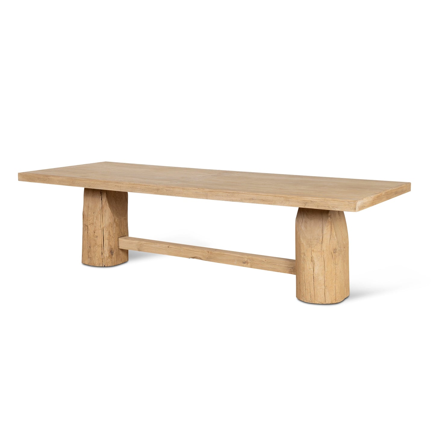 CDT8656 NA 2.8M ELM DINING TABLE NATURAL