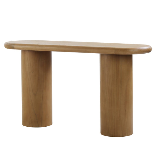 CDT8662 NI 1.52M NEW ELM CONSOLE TABLE NATURAL