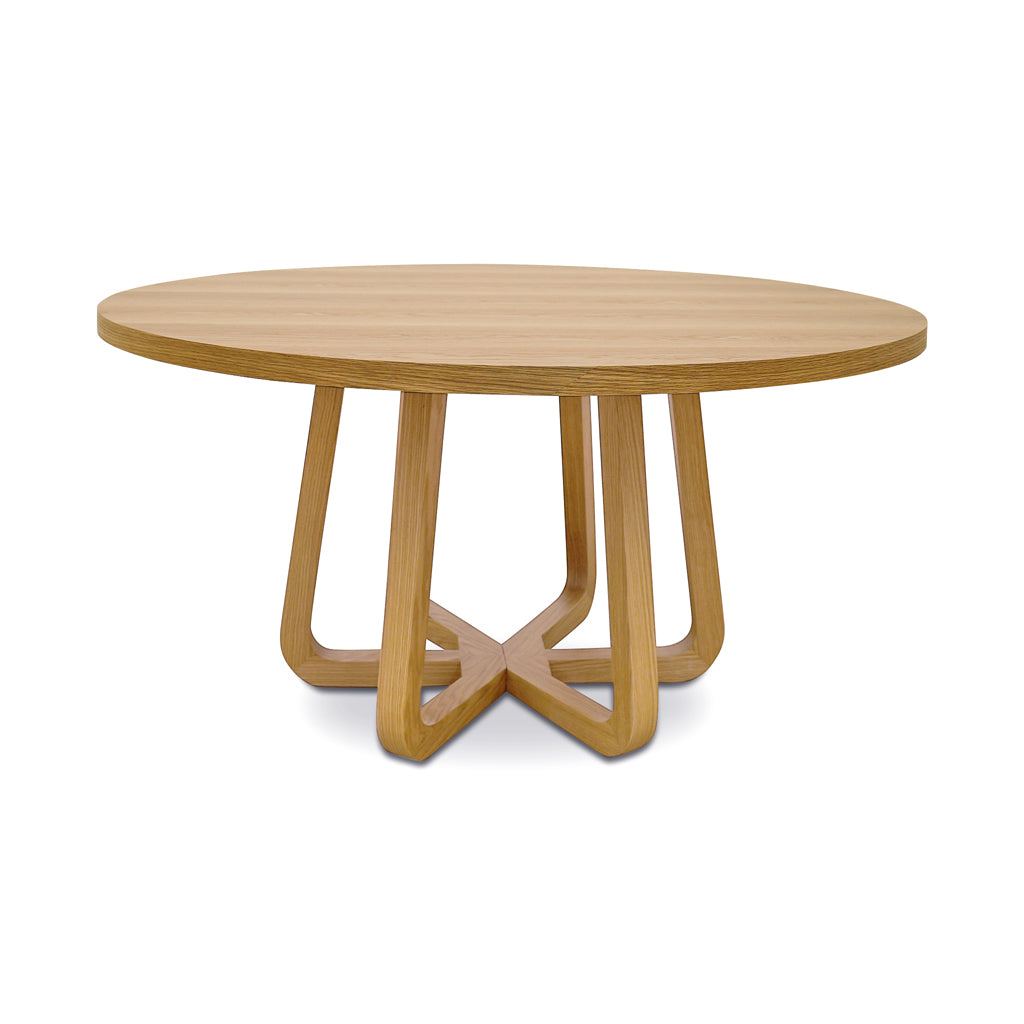 CDT8679 CN 1.5M ROUND DINING TABLE NATURAL