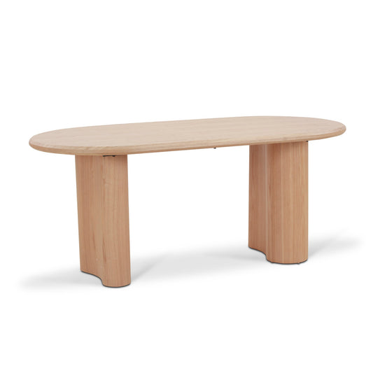 CDT8931 DW 1.8M OVAL DINING TABLE NATURAL