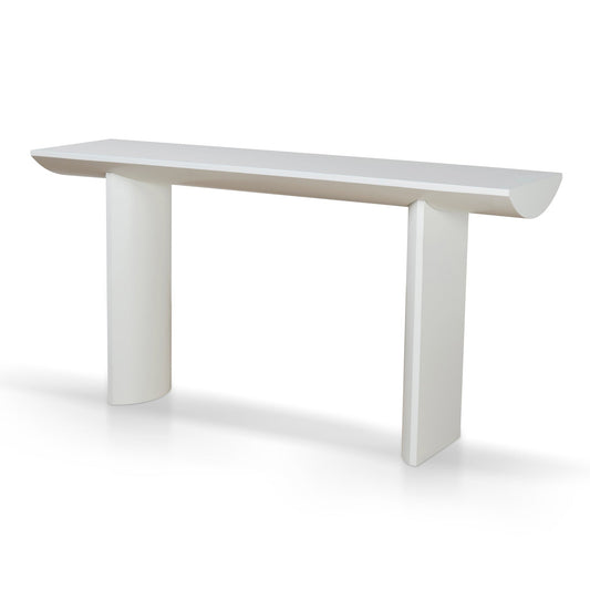 CDT8978 CN 1.6M CONSOLE TABLE WHITE OAK