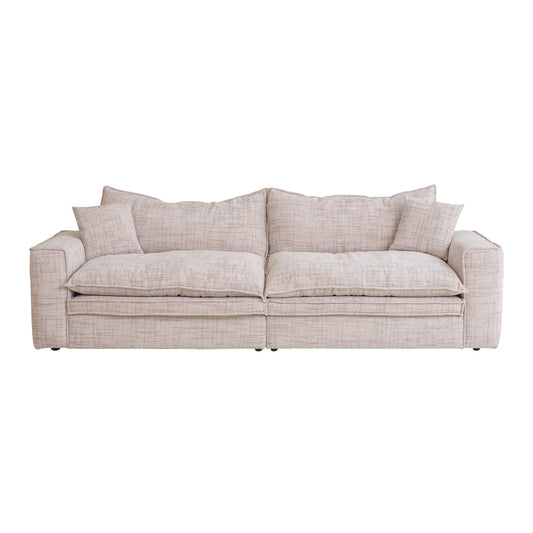 CREAM 3 SEATER SOFA