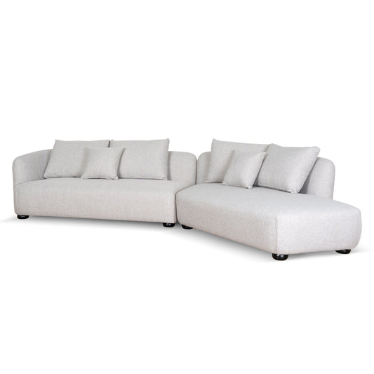 CLC10188 CA 3 SEATER RIGHT CHAISE SOFA STERLING SAND