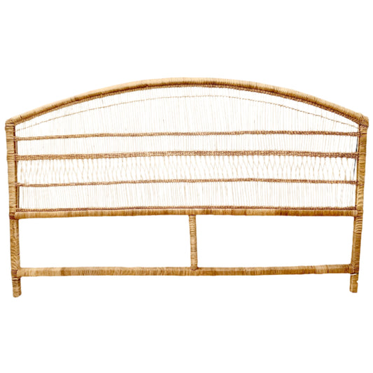 NYANJA OPEN WEAVE CANE KING BED HEAD