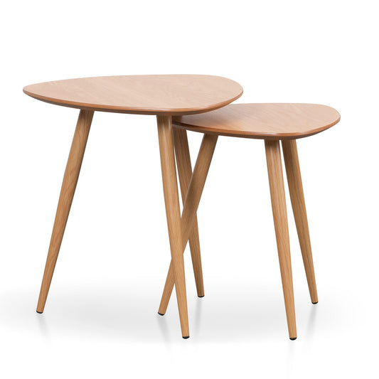 CST8081 KD SET OF SIDE TABLE NATURAL