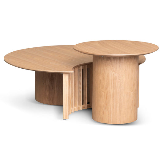 CST8134 DW SET OF TABLES NATURAL