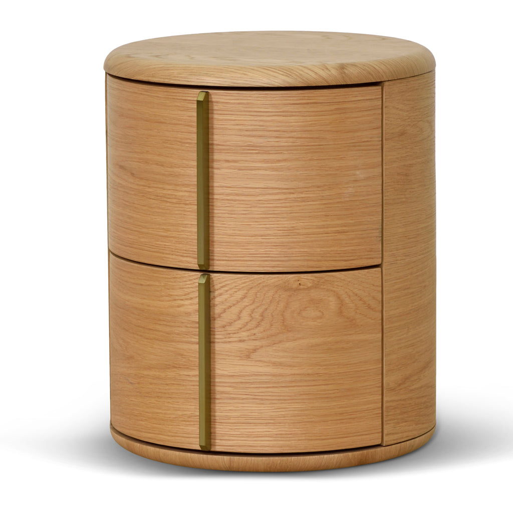 CST8555 CN 46CM ROUND BEDSIDE TABLE NATURAL