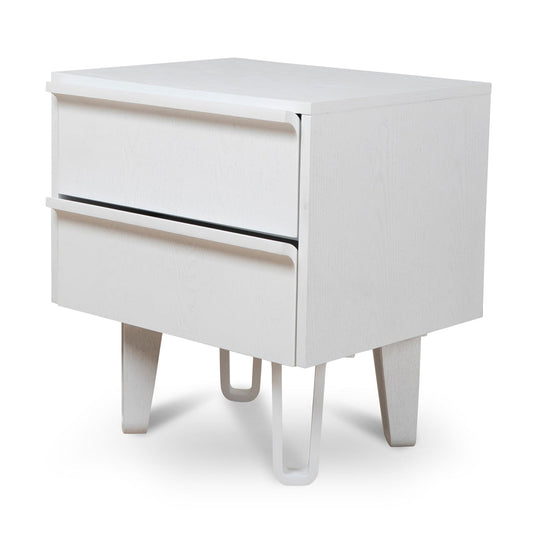 CST8685 DR BEDSIDE TABLE FULL WHITE