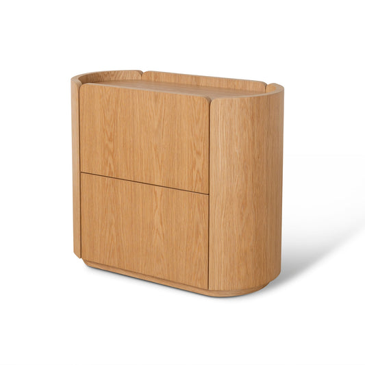 CST8980 CN 60CM BEDSIDE TABLE NATURAL OAK