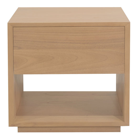 OSCAR 1 DRAWER BEDSIDE TABLE (NATURAL)
