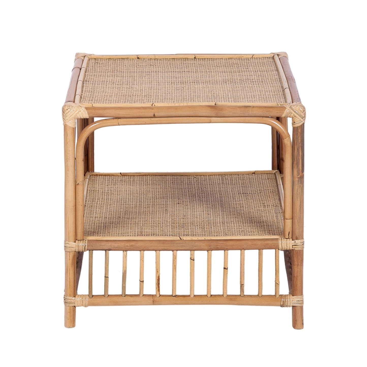RATTAN SIDE TABLE