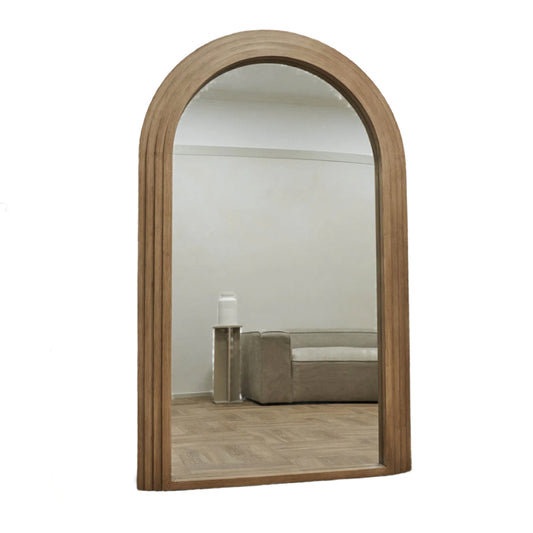 INTERIOR AVE -SIERRA ARCHED STEP MIRROR - OAK