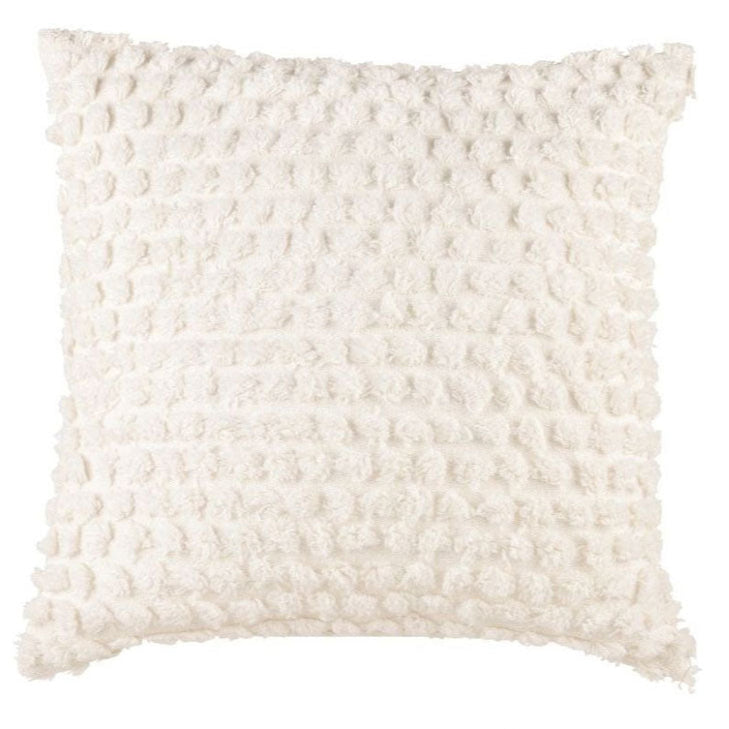 ACCESSORIZE PIPPA WHITE SQUARE FILLED CUSHION 45CM X 45CM