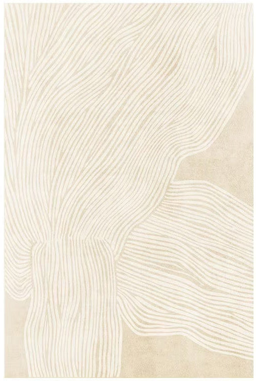 WABI-SABI STYLE- WHITE IMITATION CASHMERE RUG 200CMX300CM