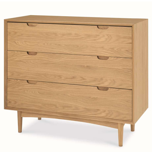 CDT921 VN 3 DRAWER CHEST NATURAL