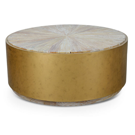 CCF1085 NI 1M ROUND ELM COFFEE TABLE