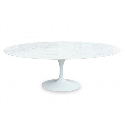 CDT120A OVAL 2M MARBLE DINING TABLE